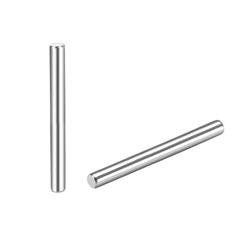 sourcing map 15 Stück Zylinderstifte 304 Edelstahl Holz Etagenbett Dübelstifte Regalheringe Stützregale 1,5 x 20mm (ca. 1/16") von sourcing map