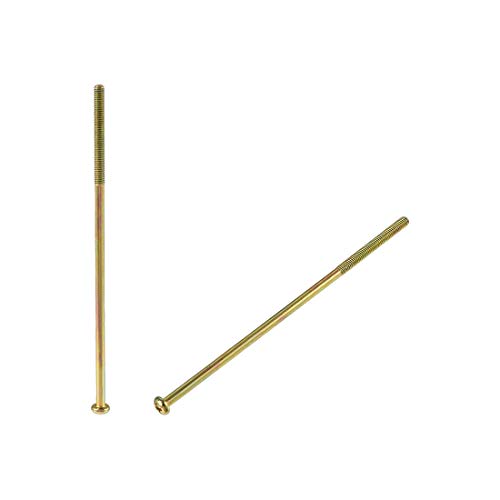 sourcing map 15Stk. M4 x 120mm Außengewinde Kreuzschlitz Flachkopf Bolzenschraube für Doppelbett Möbel TV Gestell Wandbehang sourcing map 15Stk. M4 x 120mm Außengewinde Kreuzschlitz Flachkopf Bolzenschraube für Doppelbett Möbel TV Gestell Wandbehang von sourcing map