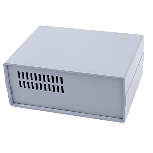 sourcing map 165mmx120mmx68mm Grau Plastik Verschließen Deckel DIY Elektronisch Projekt Koffer DE de von uxcell