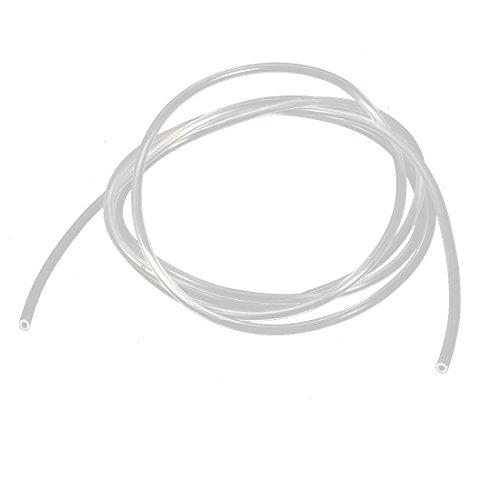 sourcing map 1mm x 2mm Hochtemperaturbeständig Flexibel Silikon Rohr Leitung 1 Meter Länge Silikonschlauch von sourcing map