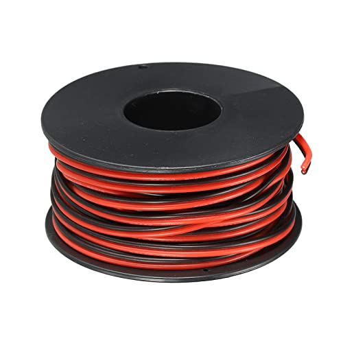 sourcing map 2 Leitung Parallel Silikon Draht 26AWG 26 Messgerät Rot Schwarz Elektrodraht Verzinnte Kupfer Spule 10m/33ft für LED Verlängerung Kabel Auto Modell Interne Verdrahtung sourcing map 2 Leitung Parallel Silikon Draht 26AWG 26 Messgerät Rot Schwarz Elektrodraht Verzinnte Kupfer Spule 10m/33ft für LED Verlängerung Kabel Auto Modell Interne Verdrahtung von sourcing map