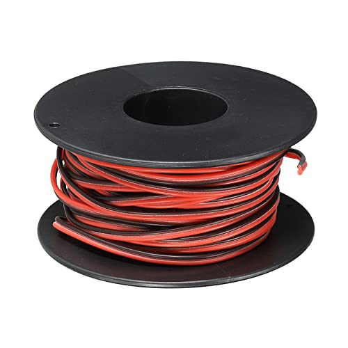 sourcing map 2 Leitung Parallel Silikon Draht 28AWG 28 Messgerät Rot Schwarz Elektrodraht Verzinnte Kupfer Spule 10m/33ft für LED Verlängerung Kabel Auto Modell Interne Verdrahtung sourcing map 2 Leitung Parallel Silikon Draht 28AWG 28 Messgerät Rot Schwarz Elektrodraht Verzinnte Kupfer Spule 10m/33ft für LED Verlängerung Kabel Auto Modell Interne Verdrahtung von sourcing map