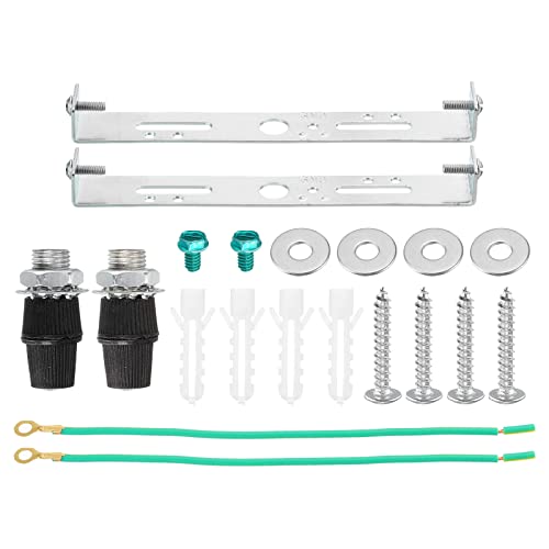 sourcing map 2 Satz Deckenleuchte Platte Kit 145x20x15mm Beleuchtung Körper Montagehalterung für Haus Büro Kronleuchter sourcing map 2 Satz Deckenleuchte Platte Kit 145x20x15mm Beleuchtung Körper Montagehalterung für Haus Büro Kronleuchter von sourcing map