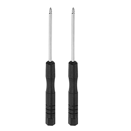 sourcing map 2 Stk Mini Tripunkt Schraubendreher, 0,6mm Y-Kopf für die Reparatur von Uhren, Brillen, Elektronik von sourcing map