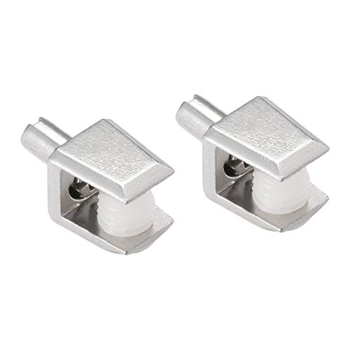 sourcing map 2 Stk. Glasbodenträger Zinklegierung Glasklemmclip Typ-01 für 5-8mm de von sourcing map