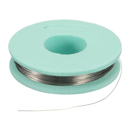 sourcing map 2 Stück 32 Gauge Nichrom 80 Cr20Ni80 Heizwiderstand Draht 10 m hohe Temperatur für elektronische Komponenten Reparatur von sourcing map