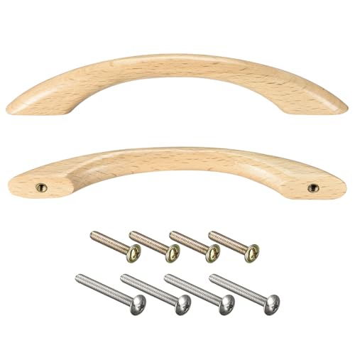 sourcing map 2 Stück Holzgriffe 116mm/4.57 Zoll Lochabstand für Küchenmöbel Schublade Kleiderschrank Schrank sourcing map 2 Stück Holzgriffe 116mm/4.57 Zoll Lochabstand für Küchenmöbel Schublade Kleiderschrank Schrank von sourcing map