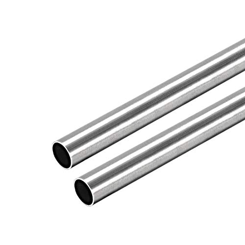 sourcing map 2 Stück 304 Edelstahl Rohr 8mm Außendurchmesser, Nahtlose Gerade Rundrohr 0.4mm Wandstärke, Runde Edelstahlrohr 250mm Länge, Industrie Präzision Metallrohr für Geländer Handläufe sourcing map 2 Stück 304 Edelstahl Rohr 8mm Außendurchmesser, Nahtlose Gerade Rundrohr 0.4mm Wandstärke, Runde Edelstahlrohr 250mm Länge, Industrie Präzision Metallrohr für Geländer Handläufe von sourcing map