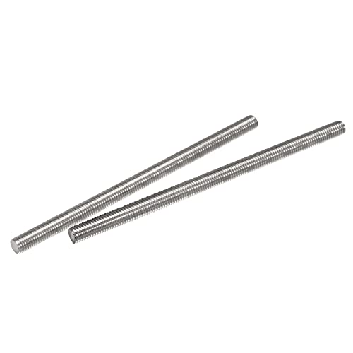 sourcing map 2 Stück Voll Gewindestange M8 x 150mm 304 Edelstahl Rechtsgewinde von sourcing map