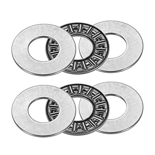 sourcing map 2 x AXK1226+2AS Nadellager mit 2 Unterlegscheiben 12mm ID 26mm OD 2mm Dick GCr15 sourcing map 2 x AXK1226+2AS Nadellager mit 2 Unterlegscheiben 12mm ID 26mm OD 2mm Dick GCr15 von sourcing map