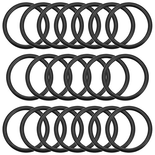 sourcing map 20 Stk. Nitrilkautschuk O-Ringe 32 mm AD 25 mm ID 3,5 mm Breite Metrische Nitrilkautschuk Dichtung von sourcing map