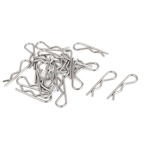 sourcing map 20 Stück Haarnadeln Splint Clip Hardware Silber Ton 1.2 mm x 25 mm sourcing map 20 Stück Haarnadeln Splint Clip Hardware Silber Ton 1.2 mm x 25 mm von sourcing map