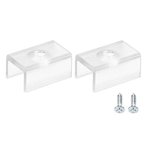 sourcing map 20 Stück Lichtschlauch-Montageclips Wandkanal-Montagehalter-Zubehör LED-Lichtstreifen Montagehalterung für 9,5 mm bis 10 mm wsserdichter LED-Lichtstreifen, durchscheinend sourcing map 20 Stück Lichtschlauch-Montageclips Wandkanal-Montagehalter-Zubehör LED-Lichtstreifen Montagehalterung für 9,5 mm bis 10 mm wsserdichter LED-Lichtstreifen, durchscheinend von sourcing map