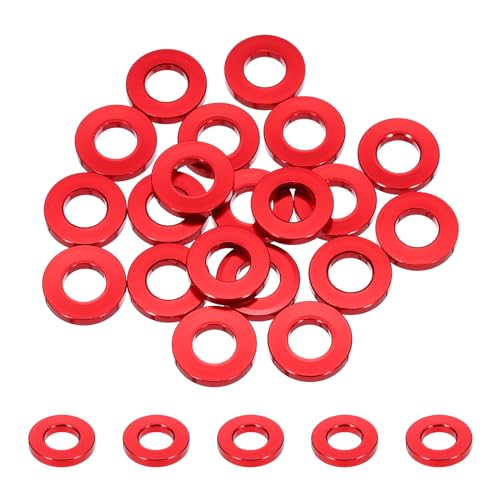 sourcing map 20 Stück M6 flache Unterlegscheibe, Aluminiumdichtung, eloxiert, Senkkopf, Lochdurchmesser 6 mm, runde Unterlegscheiben für Schrauben RC/FPV/PC/Drohne/mechanisches Zubehör, Modellteile, sourcing map 20 Stück M6 flache Unterlegscheibe, Aluminiumdichtung, eloxiert, Senkkopf, Lochdurchmesser 6 mm, runde Unterlegscheiben für Schrauben RC/FPV/PC/Drohne/mechanisches Zubehör, Modellteile, von sourcing map