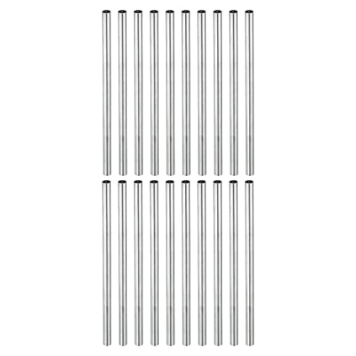 sourcing map 20 Stück Runde Kupplung Mutter M4x0.7mm Innengewinde 100mm Gewinde Rund Hülse Verbinder Stange Bolzen Rohrmutter Hardware Befestigung Silber sourcing map 20 Stück Runde Kupplung Mutter M4x0.7mm Innengewinde 100mm Gewinde Rund Hülse Verbinder Stange Bolzen Rohrmutter Hardware Befestigung Silber von sourcing map