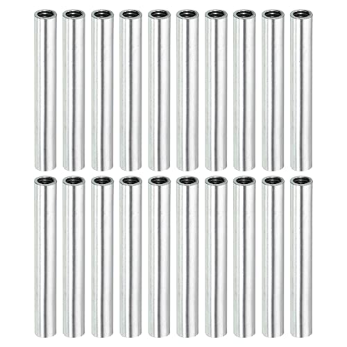 sourcing map 20 Stück Runde Kupplung Mutter M4x0.7mm Innengewinde 40mm Gewinde Rund Hülse Verbinder Stange Bolzen Rohrmutter Hardware Befestigung Silber sourcing map 20 Stück Runde Kupplung Mutter M4x0.7mm Innengewinde 40mm Gewinde Rund Hülse Verbinder Stange Bolzen Rohrmutter Hardware Befestigung Silber von sourcing map