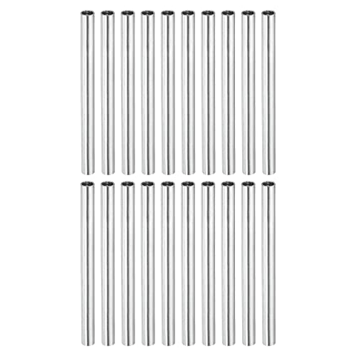 sourcing map 20 Stück Runde Kupplung Mutter M4x0.7mm Innengewinde 60mm Gewinde Rund Hülse Verbinder Stange Bolzen Rohrmutter Hardware Befestigung Silber sourcing map 20 Stück Runde Kupplung Mutter M4x0.7mm Innengewinde 60mm Gewinde Rund Hülse Verbinder Stange Bolzen Rohrmutter Hardware Befestigung Silber von sourcing map