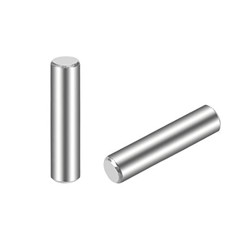 sourcing map 20 Stück Zylinderstifte 4 x 18 mm (ca. 5/32") Passstift 304 Edelstahl Dübelstifte Stifte Stützregale von sourcing map