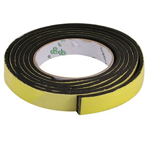 sourcing map 20 mm breites 5 mm dickes einseitiges stoßfestes EVA-Schwammband Schwarz 2 Meter lang sourcing map 20 mm breites 5 mm dickes einseitiges stoßfestes EVA-Schwammband Schwarz 2 Meter lang von sourcing map