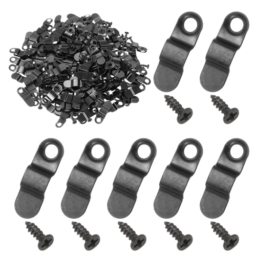 sourcing map 200 Stück Bilderrahmen-Clips, 2,4 cm Fotorahmen-Drehknöpfe, Befestigungselemente, Eck-Clip mit 200 Schrauben zum Aufhängen von Bildern, Basteln, Zeichnungen, Schleifenform, Schwarz sourcing map 200 Stück Bilderrahmen-Clips, 2,4 cm Fotorahmen-Drehknöpfe, Befestigungselemente, Eck-Clip mit 200 Schrauben zum Aufhängen von Bildern, Basteln, Zeichnungen, Schleifenform, Schwarz von sourcing map