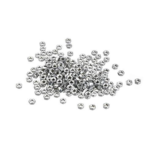 sourcing map 200Stk. Sechskantmuttern M3x0.5mm metrisches Grobgewinde Sechskantmutter verzinkt Silber Farbton sourcing map 200Stk. Sechskantmuttern M3x0.5mm metrisches Grobgewinde Sechskantmutter verzinkt Silber Farbton von sourcing map