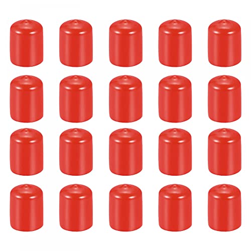 sourcing map 20Pack 18mm Schützer Gummi Endkappen Abdeckung für Schraube Möbel Rohr Rot sourcing map 20Pack 18mm Schützer Gummi Endkappen Abdeckung für Schraube Möbel Rohr Rot von sourcing map