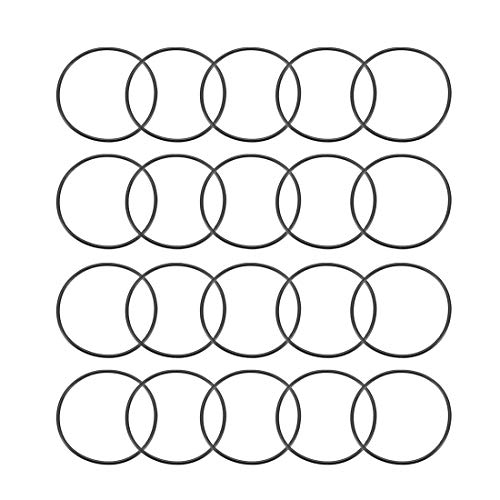 sourcing map 20St Metrische Nitrilkautschuk O-Ringe Dichtung, 43mm AD 40mm ID 1,5mm Breite von uxcell