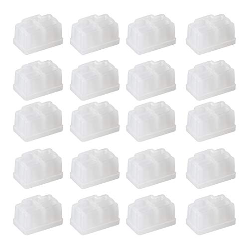 sourcing map 20St RJ45 Schutzkappe Silikon Ethernet Hub Anschluss Anti Staub Abdeckung 12mmx8,3mm Klar sourcing map 20St RJ45 Schutzkappe Silikon Ethernet Hub Anschluss Anti Staub Abdeckung 12mmx8,3mm Klar von sourcing map