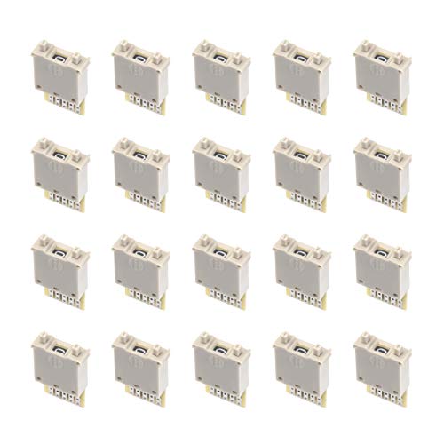 sourcing map 20Stk DIP-Schalter BCD-Code Daumenradschalter KM2 0-9 digitale Creme Farbe sourcing map 20Stk DIP-Schalter BCD-Code Daumenradschalter KM2 0-9 digitale Creme Farbe von sourcing map