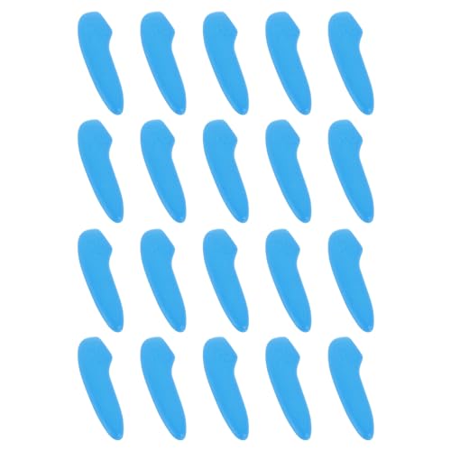 sourcing map 20Stk Klinge Messer Spitze Schutzhülle Kunststoff Messerschutzhülsen Messer Klinge Spitze Hülsen Abdeckung für Küche Blau von sourcing map
