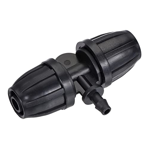 sourcing map 20Stk Tropfbewässerung T-Stück 3-Weg Fitting 8mm bis 4mm i.D. Rohr Schwarz für Garten Tropfschlauch Bewässerungssystem sourcing map 20Stk Tropfbewässerung T-Stück 3-Weg Fitting 8mm bis 4mm i.D. Rohr Schwarz für Garten Tropfschlauch Bewässerungssystem von sourcing map