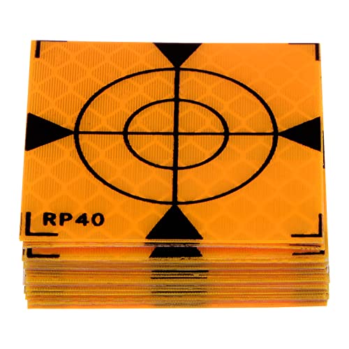 sourcing map 20Stk Umfrage Reflektor Blätter 40mm Selbstklebend Reflexband Vermessung Zielmarke für Ganze Bahnhöfe Gelb sourcing map 20Stk Umfrage Reflektor Blätter 40mm Selbstklebend Reflexband Vermessung Zielmarke für Ganze Bahnhöfe Gelb von sourcing map