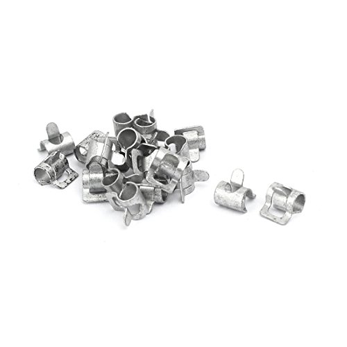 sourcing map 20Stk. 4mm Innererdurchmesser Dacromet Beschichtung Wasserrohr Schlauchklemme sourcing map 20Stk. 4mm Innererdurchmesser Dacromet Beschichtung Wasserrohr Schlauchklemme von uxcell