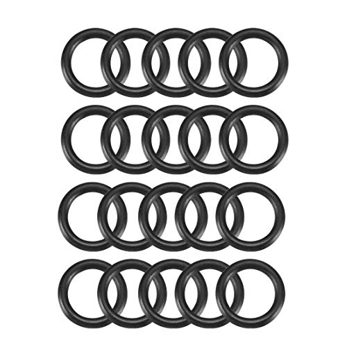 sourcing map 20 Stück O Ring Dichtungsringe Gummidichtung 13,5 mm AD 9,5 mm ID 2 mm Dicke Nitrilgummi NBR Unterlegscheibe Dichtungssatz für Dichtungselemente Hahnanschluss Reparatur Auto sourcing map 20 Stück O Ring Dichtungsringe Gummidichtung 13,5 mm AD 9,5 mm ID 2 mm Dicke Nitrilgummi NBR Unterlegscheibe Dichtungssatz für Dichtungselemente Hahnanschluss Reparatur Auto von sourcing map