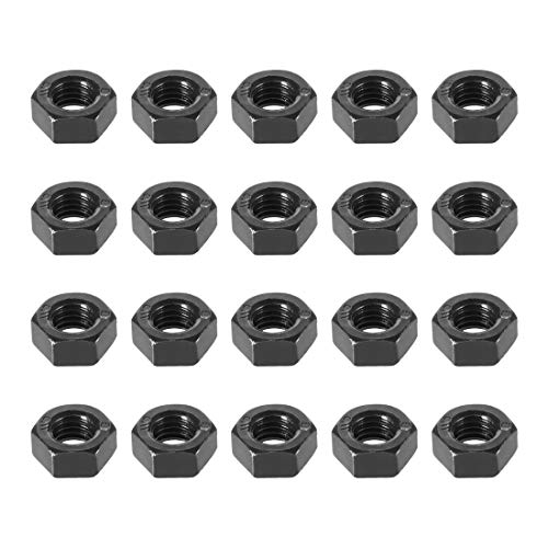 sourcing map 20Stk. Sechskantmuttern M8x1,25 mm Sechskantmutter mit metrischem Grobgewinde Kohlenstoffstahl Schwarz sourcing map 20Stk. Sechskantmuttern M8x1,25 mm Sechskantmutter mit metrischem Grobgewinde Kohlenstoffstahl Schwarz von sourcing map