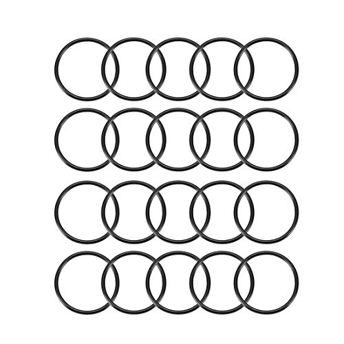 sourcing map 20er Pack Nitrilkautschuk O-Ring 32mm ä.D. 28mm i.D. 2mm Breite Dichtung von uxcell