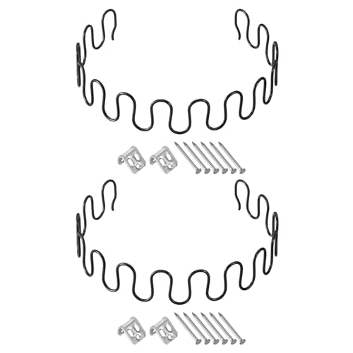 sourcing map 23.6 Zoll Sofa Federersatz mit Clips Nägel 2er Pack Runde Feder Recliner Teile für Möbel Couch Reparatur Fixierung Stuhl Durchhängende Sitzfläche, Schwarz sourcing map 23.6 Zoll Sofa Federersatz mit Clips Nägel 2er Pack Runde Feder Recliner Teile für Möbel Couch Reparatur Fixierung Stuhl Durchhängende Sitzfläche, Schwarz von sourcing map