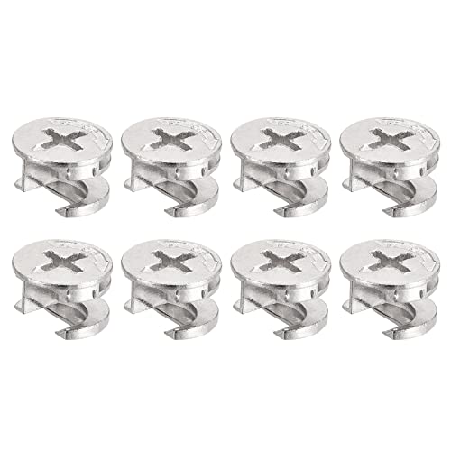 sourcing map 24 Stück Nocken Verschlussmutter für Möbel 14.6x9.5mm Gelenkverbinder Verriegelung Mutter Möbel Verbindung Nockenverschraubung sourcing map 24 Stück Nocken Verschlussmutter für Möbel 14.6x9.5mm Gelenkverbinder Verriegelung Mutter Möbel Verbindung Nockenverschraubung von sourcing map
