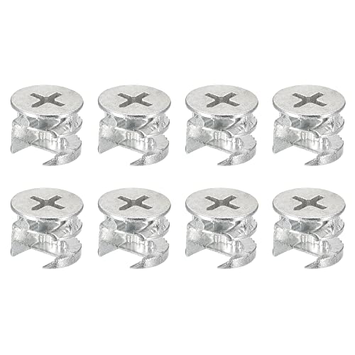 sourcing map 24 Stück Nocken Verschlussmutter für Möbel 15x12mm Gelenkverbinder Verriegelung Mutter Möbel Verbindung Nockenverschraubung Weiß sourcing map 24 Stück Nocken Verschlussmutter für Möbel 15x12mm Gelenkverbinder Verriegelung Mutter Möbel Verbindung Nockenverschraubung Weiß von sourcing map