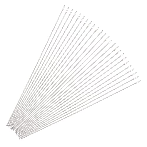 sourcing map 25 Stück Perlennadeln Feine Dünne Lange Gerade Nähen Stickfäden Edelstahl 3.94 Zoll 0.02 Zoll Draht Durchm. sourcing map 25 Stück Perlennadeln Feine Dünne Lange Gerade Nähen Stickfäden Edelstahl 3.94 Zoll 0.02 Zoll Draht Durchm. von sourcing map