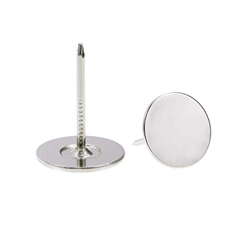 sourcing map 25 Stück Polsternägel 19mmx25mm Flachkopf Möbelnägel für Möbel, Sofa Kopfteile Silber sourcing map 25 Stück Polsternägel 19mmx25mm Flachkopf Möbelnägel für Möbel, Sofa Kopfteile Silber von sourcing map