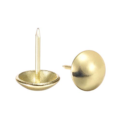 sourcing map 25Stk Polster Nägel Heftzwecken Pause Für Kopfteile Sofa Möbel Runder Daumen 14mm Dmr 20mm Höhe Goldton sourcing map 25Stk Polster Nägel Heftzwecken Pause Für Kopfteile Sofa Möbel Runder Daumen 14mm Dmr 20mm Höhe Goldton von sourcing map