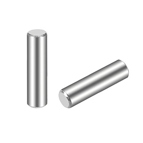 sourcing map 25 Stück Zylinderstifte 4 x 16 mm (ca. 5/32") Dübelstift 304 Edelstahl Holz Etagenbett Dübelstifte Regal Heringe Stützregale von sourcing map