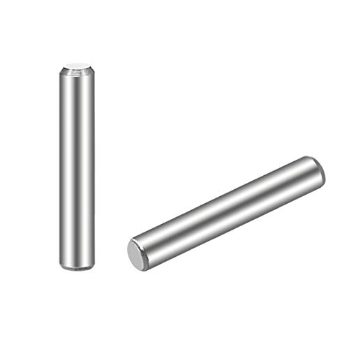 sourcing map 25 Stück Zylinderstifte Dübelstift 304 Edelstahl Holz Etagenbett Dübelstifte Regalheringe Stützregale 3 x 18mm (ca. 1/8") von sourcing map