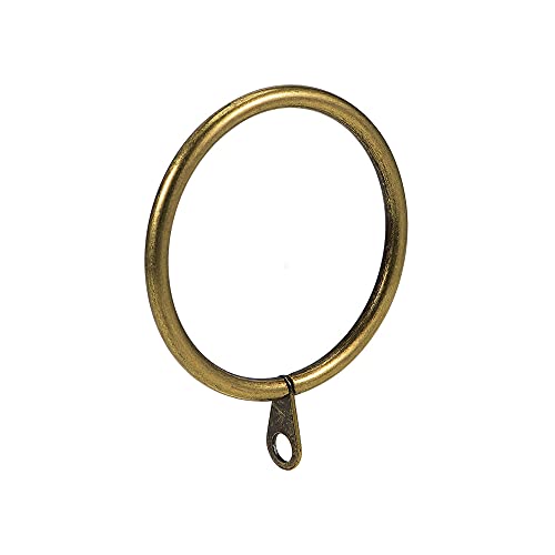 sourcing map 28 Stk. Vorhang Ringe Metall 45mm Innendurchmesser Vorhang Ring für Gardinenstangen Bronze von sourcing map