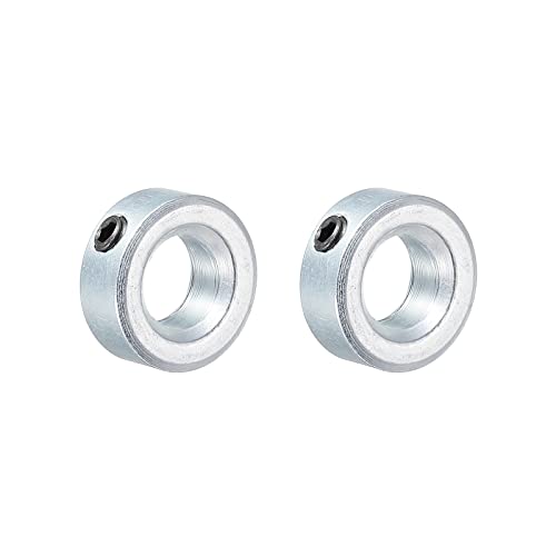 sourcing map 2Pack Schaftring Stellringe 10mm Befestigungsring Verzinkter Karbonstahl Set Schaftmanschette Schraube Klemmen Optische Achse Führungsschiene Silberton sourcing map 2Pack Schaftring Stellringe 10mm Befestigungsring Verzinkter Karbonstahl Set Schaftmanschette Schraube Klemmen Optische Achse Führungsschiene Silberton von sourcing map