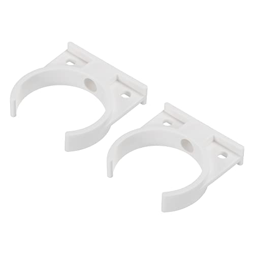 sourcing map 2Paket Wasserfilter Clip für 10" 11" Wasserreiniger Filter Klemmbügel Weiß von sourcing map