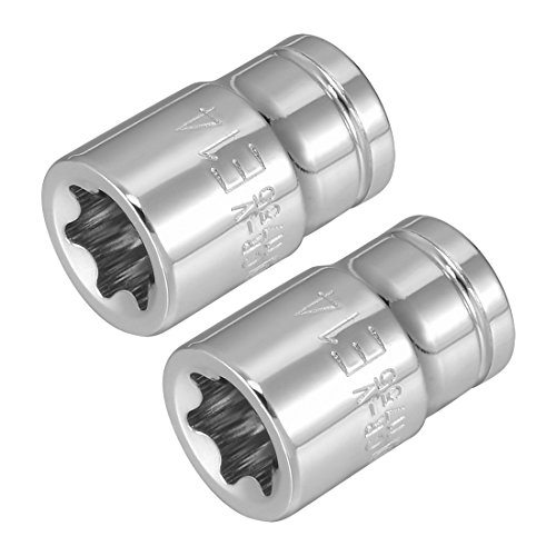 sourcing map 2Pcs 3/8-Zoll Laufwerk E14 Torx Flach Steckdose Cr-V Stahl DE de sourcing map 2Pcs 3/8-Zoll Laufwerk E14 Torx Flach Steckdose Cr-V Stahl DE de von sourcing map