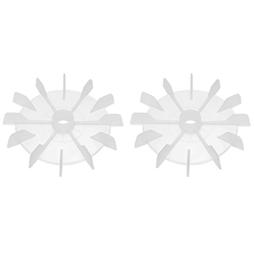 sourcing map 2Stk 120 * 15mm Rund Welle Ersatz Kunststoff 12 Laufrad Motor Ventilator Schaufel de sourcing map 2Stk 120 * 15mm Rund Welle Ersatz Kunststoff 12 Laufrad Motor Ventilator Schaufel de von sourcing map