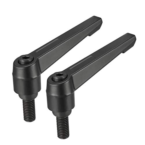 sourcing map 2Stk Einstellbar Handgriff Klemmgriff Ratsche Level Bolzen M10x20mm Außengewinde de sourcing map 2Stk Einstellbar Handgriff Klemmgriff Ratsche Level Bolzen M10x20mm Außengewinde de von sourcing map